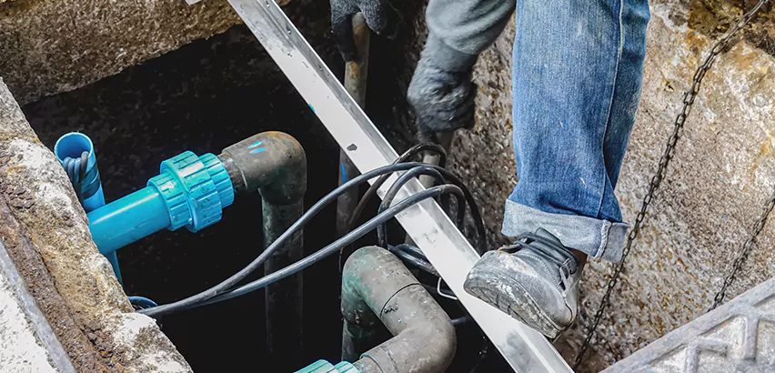 Zoeller Sewage Ejector Pump System in Manorville